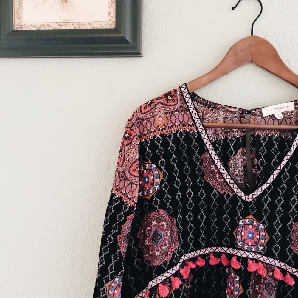 BOHO Dress Brand Umgee SZ 1XL Woman’s Fall